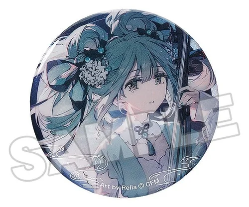 Character Vocal Series 01: Hatsune Miku Pinback Button Hatsune Miku Han Gong Qiu Yue Ver. 6 cm