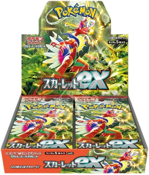 Pokemon TCG: Scarlet ex Japanese - 1 Booster Box (30 Boosters)