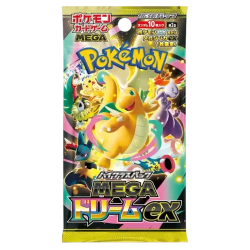 Pokemon TCG: Mega Dream Japanese - 1 Booster