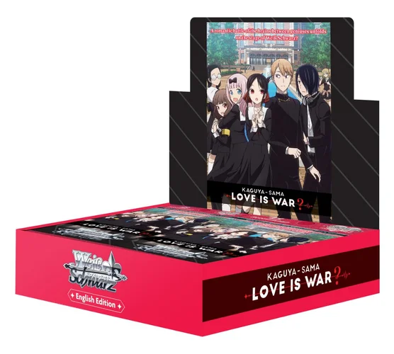Weiss Schwarz - Kaguya-sama: Love Is War? English - 1 Booster Box (16 Boosters)