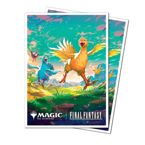 Ultra Pro - Final Fantasy Magic The Gathering 105ct APEX Deck Protector Sleeves - Chocobo