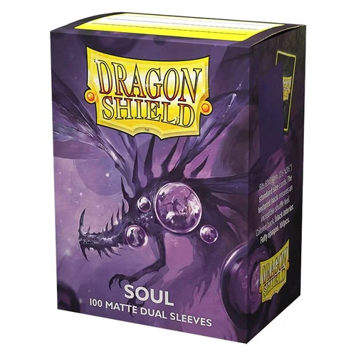 Dragon Shield - Standard Size Dual Matte Sleeves (100 Sleeves) - Soul