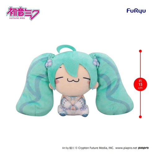 Hatsune Miku Mochipico Plush Figure Nemophila B 15 cm