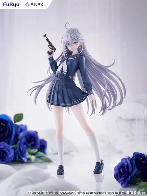 Playing Death Games to Put Food on the Table PVC Figure 1/7 Yuki School Uniform Ver. 24 cm