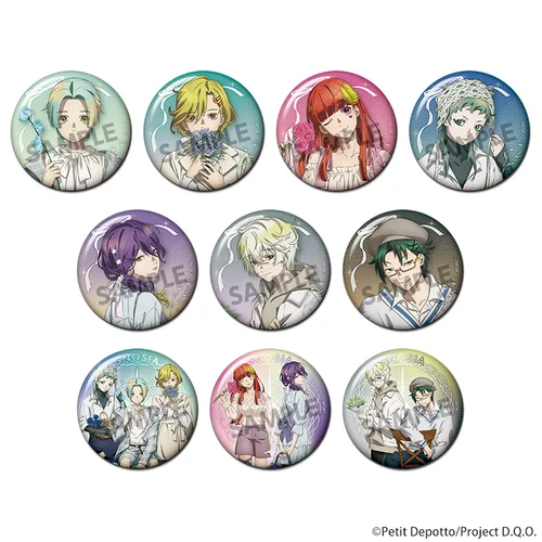 GNOSIA Original Illustration Trading Can Badge (55mm) - 1 Unidade Aleatória