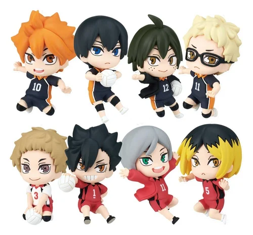 Haikyu!! Twinchees Dangler Mini Figures Defofig! 5 cm Blind Pack - 1 Unidade