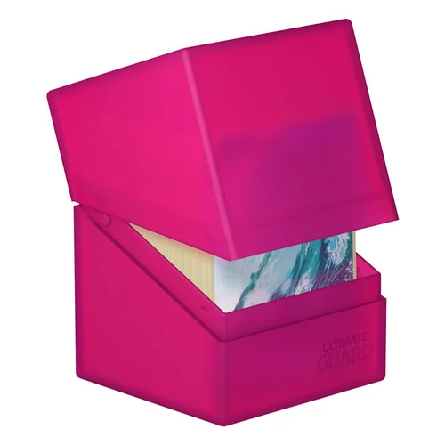 Ultimate Guard Boulder 100+ (76 x 75 x 98.5 mm) - Rhodonite (soft-touch finish)