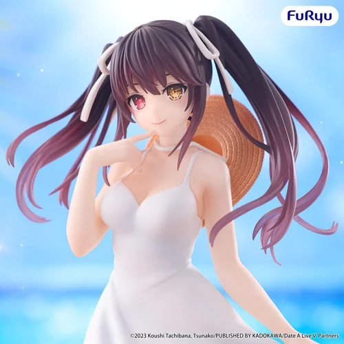 Date A Live Summer Dress PVC Figure Kurumi Tokisaki 21 cm