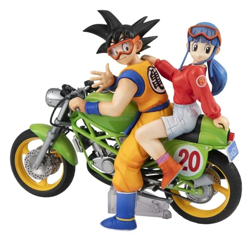 Dragon Ball Z Desktop Real McCoy PVC Figure 05 Son Goku & Chichi Limited Repeat Ver. 15 cm