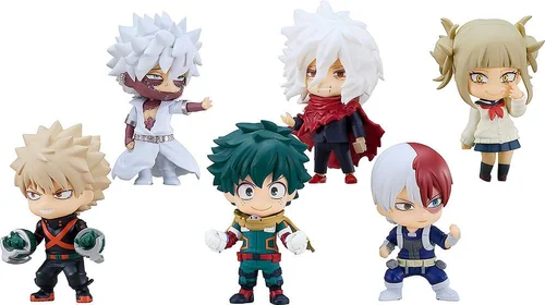 My Hero Academia Nendoroid Surprise Minifigures 7 cm Heroes vs Villains - 1 Unidade