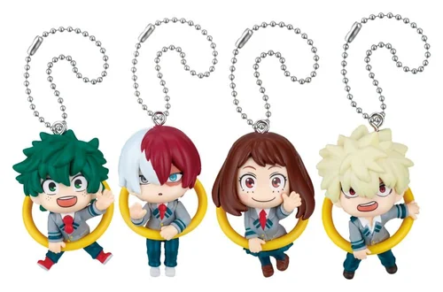 My Hero Academia Konnichi-wa Danglers Keychains 3 cm Blind Bag - 1 Unidade