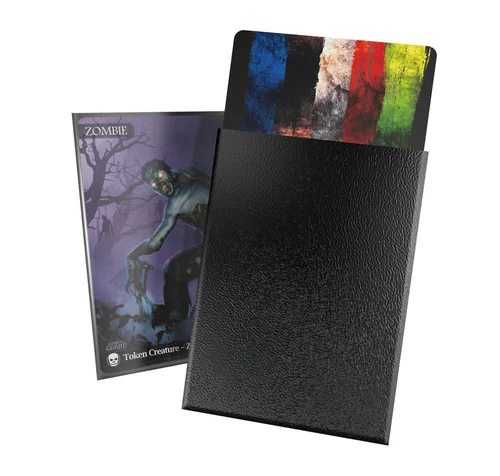 Ultimate Guard Cortex Sleeves Matte Standard Size 66 x 91 mm (100 Sleeves) - Black