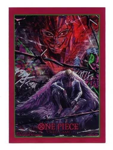 One Piece Card Game - Official Card Sleeve TCG+ Store Edition vol.4 (70 Sleeves) - Donquixote Doflamingo
