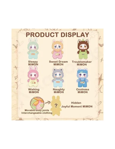 Kimmon - "Mimon" Plush Mystery Box - 1 Unidade