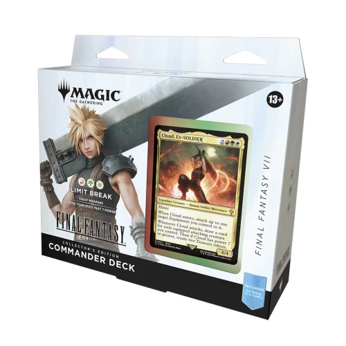 Magic the Gathering Final Fantasy Collector Commander Deck Limit Break English