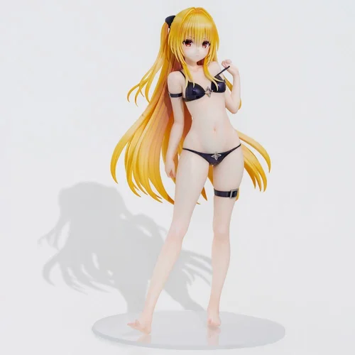 To Love Ru Darkness Swimsuit Series PVC Figure 1/4 Golden Darkness 39 cm
