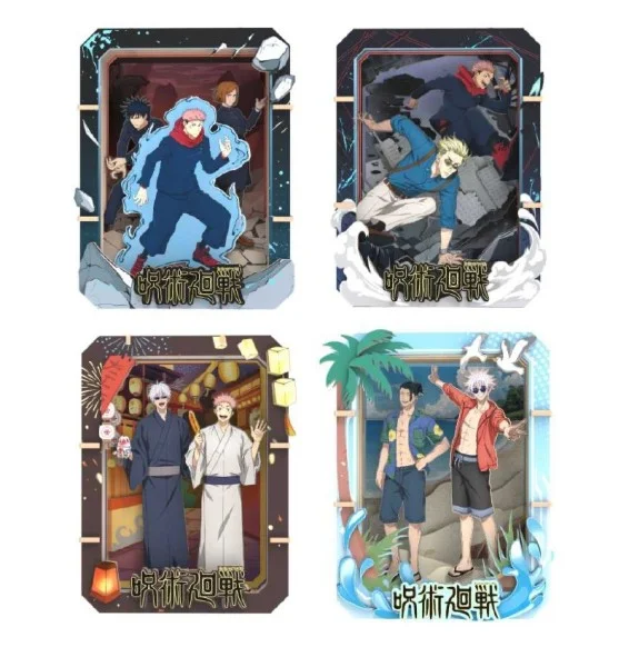 Jujutsu Kaisen Wooden Gallery 15cm Blind Box - 1 Unidade