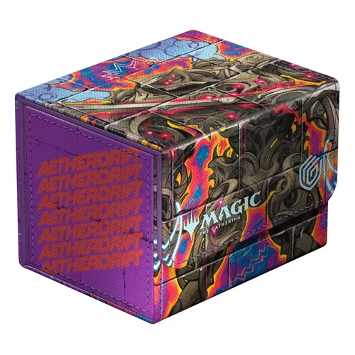 Ultimate Guard Sidewinder 100+ Xenoskin Magic: The Gathering "Aetherdrift" (79 x 104 x 88 mm) - Coalstoke Gearhulk
