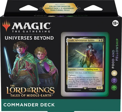 Magic: The Gathering - The Lord of the Rings: Tales of Middle-Earth Commander Deck English - Food and Fellowship
