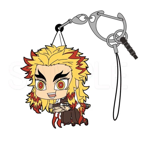 Demon Slayer: Kyojuro Rengoku - Delicious! Ver. Tsumamare Keychain