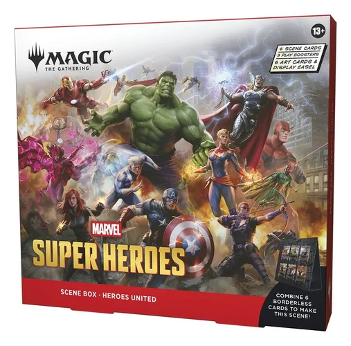Magic the Gathering Marvel Super Heroes Scene Box English - Heroes United