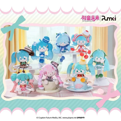 Hatsune Miku Mini Plush Blind Box 8 cm - 1 Unidade Aleatória