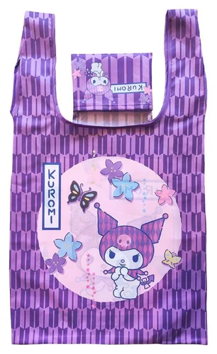 Sanrio Tote Bag Kuromi Japanese Foldable