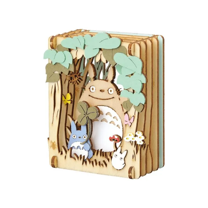 Paper Theater Wood Style Totoro Dondoko - My Neighbor Toto