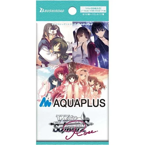 Weiss Schwarz Rose: Aquaplus (Reprint) Japanese - 1 Booster AGE 16+