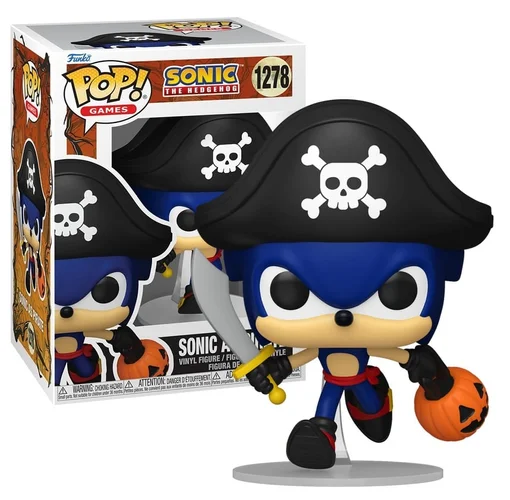 Sonic the Hedgehog POP! Games Vinyl Figure Pirate Sonic 9 cm