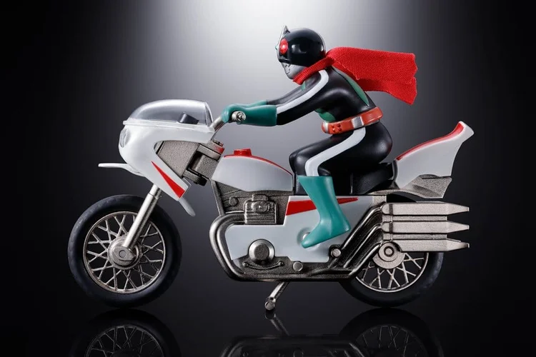 Kamen Rider Chogokin Diecast Action Figure Cyclone (Masked Rider 2) 9 cm