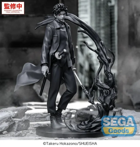 Kagurabachi Luminasta PVC Figure Chihiro Rokuhira Kuro 21 cm