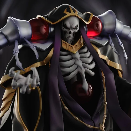 Overlord PVC Figure 1/6 Ainz Ooal Gown 10th Anniversary so-bin Ver. 34 cm