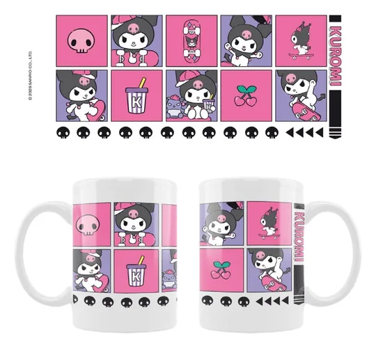Sanrio Mug Kuromi Sk8 For Life