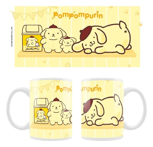 Sanrio Mug Pompompurin Squishy Cute Purin 02