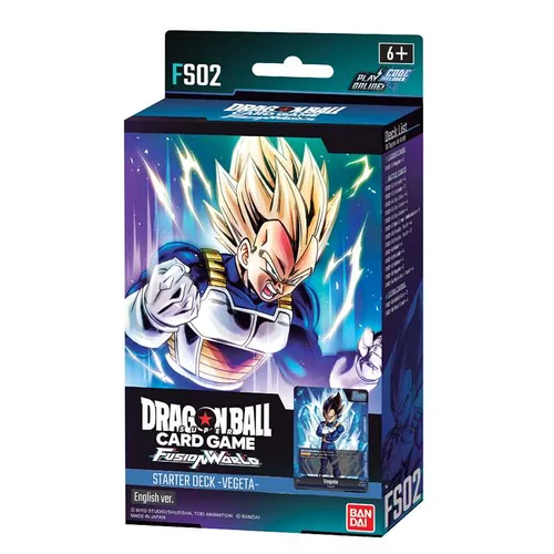 Dragon Ball Card Game - Fusion World Vegeta (FS02) Starter Deck - English