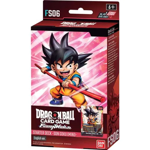 Dragon Ball Card Game - Fusion World Son Goku Mini (FS06) Starter Deck - English