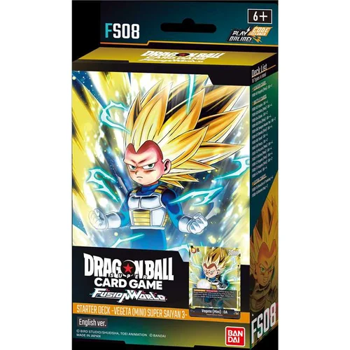Dragon Ball Card Game - Fusion World Vegeta Mini Super Saiyan 3 (FS08) Starter Deck - English