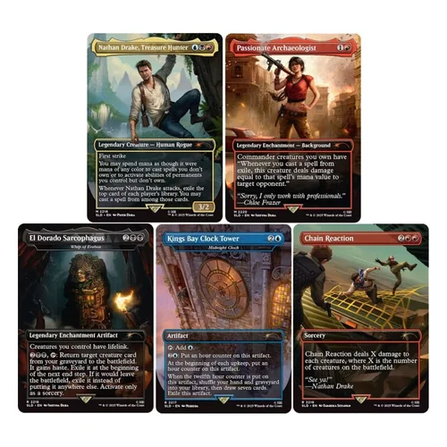 Magic the Gathering Secret Lair x PlayStation (Uncharted) NON FOIL - English