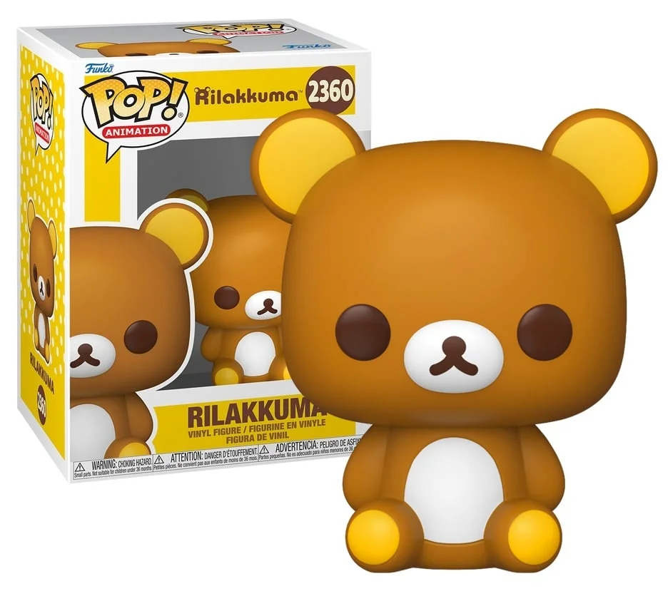 Rilakkuma POP! Animation Vinyl Figure Rilakkuma 9 cm