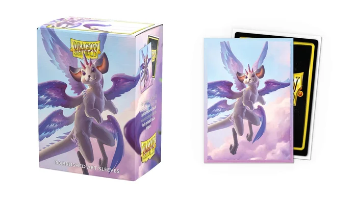 Dragon Shield - 100 Standard Sleeves Brushed Art - The Whiskerwing