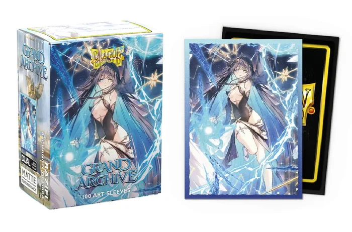 Dragon Shield - 100 Standard Art Sleeves - Grand Archive : Raziel, Archangel of Libra
