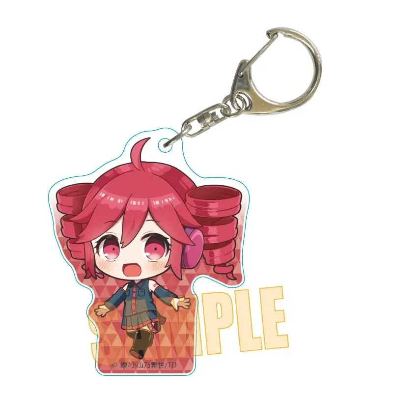Kasane Teto: Acrylic Keychain (Normal Costume)