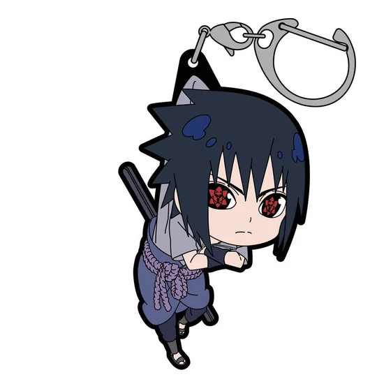 Naruto Shippuden: Uchiha Sasuke Pinched Eternal Mangekyo Sharingan Ver. Keychain