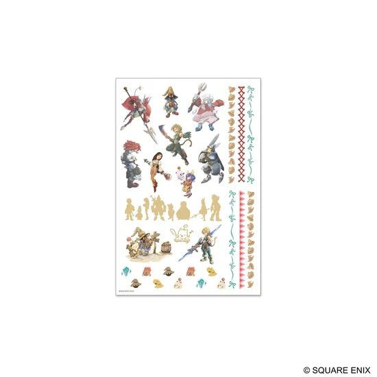 Final Fantasy IX Sheet Sticker Set