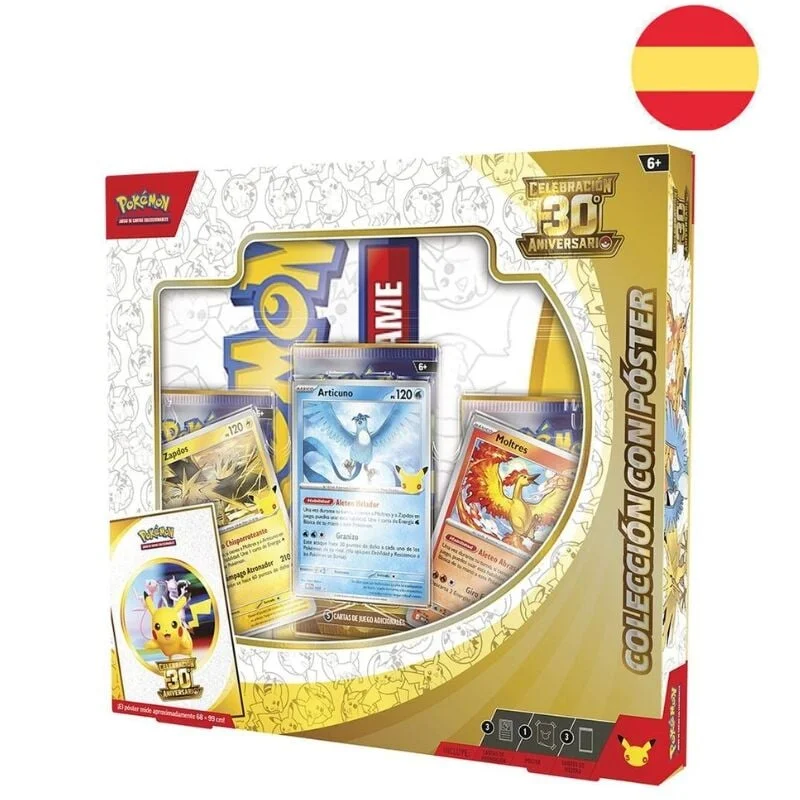 Pokémon TCG - 30th Celebration Poster Collection - Espanhol
