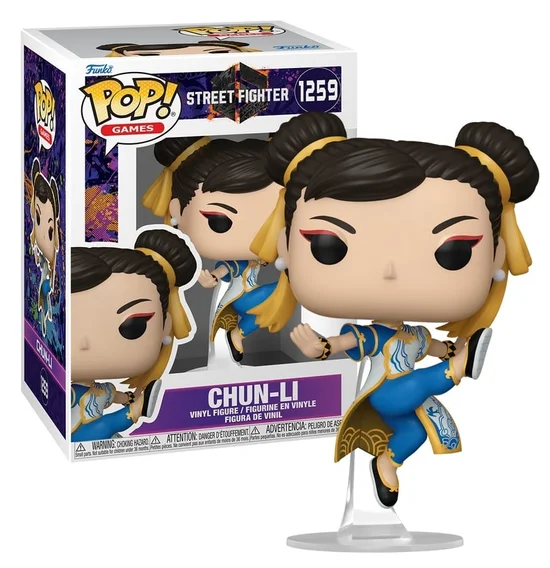 Street Fighter 6 POP! Games Vinyl Figure Chun-li 9 cm