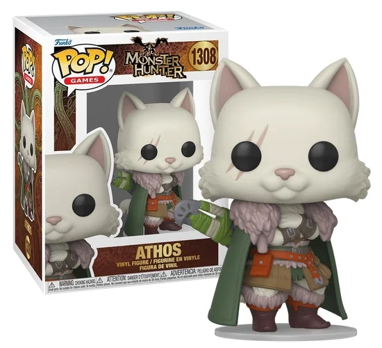 Monster Hunter Wilds POP! Games Vinyl Figure Athos 9 cm