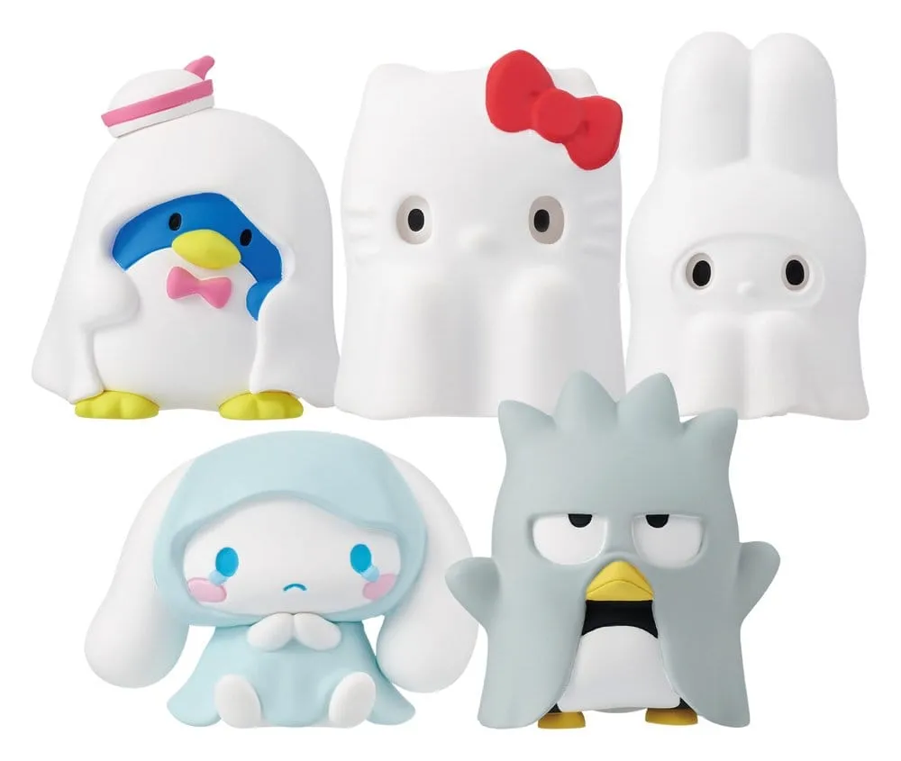Sanrio Twinchees Mini Figures Hello Kitty & Friends Playing Ghost 5 cm Blind Pack - 1 Unidade Aleatória