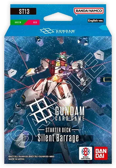 Gundam Card Game Starter Deck Silent Barrage [ST13] English
